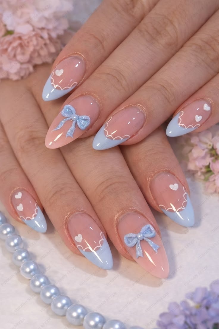 15 coquette nail ideas that feel refined, not sugary